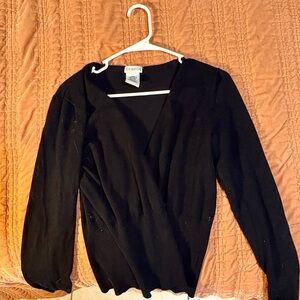 George Classic Black Ladies Top